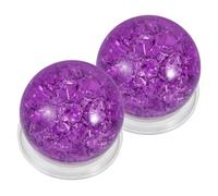 POPETPOP 2juegos Bolas De Cristal Rotativas con Textura De Hielo Adorno Decorativo para Acuario y Fuente