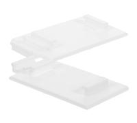 POPETPOP 2juegos Soporte De Cortinas Sin Perforación Accesorio De Instalación para Cortinas Plisadas Adhesivo para Ventanas y Decoración del