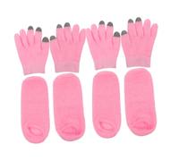 POPETPOP 2pares Guantes para Pantalla Táctil de Invierno Calcetines Hidratantes de Gel para Manos y Pies Secos Uso Nocturno para Mejorar la Hidratación