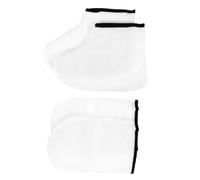 POPETPOP 2pares Mascarilla Exfoliante para Pies Guantes Botas de Parafina Aislamiento Manos Pies Spa Cuidado Piel