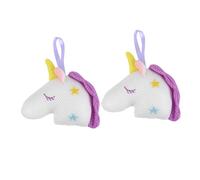 POPETPOP 2piezas Bola de Baño de Unicornio Esponja para Ducha Color Claro para Baño Infantil y Limpieza