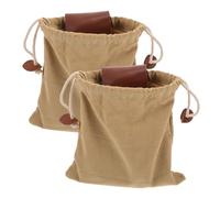 POPETPOP 2piezas Bolsa para Recoger Frutas De Lona Bolsa De Almacenamiento Portátil para Jardín Recolección De Setas Al Aire para Equipo De Búsqueda De Rocas y Kit De Recolección De Aliment