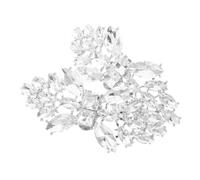 POPETPOP 2piezas Hebilla de Zapato Extraíble Brillante Gemas de Imitación Adornos para Zapatos de Vestir Adecuado para Novias y Damas de Honor Decoración para Calzado