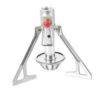 POPETPOP 2piezas Hornillo De Camping Portátil De Gas Mini Estufa De Acero Inoxidable para Picnic y Senderismo Cocina Prevención De Fugas y Encendido Piezoeléctrico para Actividades Al