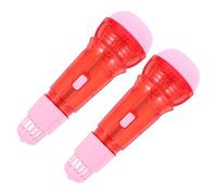 POPETPOP 2piezas Juguete De Micrófono Echo Micrófonos De Juguete para De Plástico para Simulación Educativo para Pequeños para Cantar y Aprender Casa