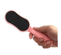 POPETPOP 2piezas Limpiador de Pies Limas de Doble Cara para Pedicura Mango de Plástico Removedor de Callos para Pedicura Color