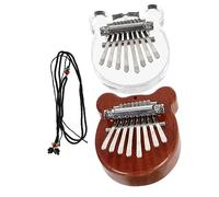 POPETPOP 2piezas Mini Piano De Pulgar Portátil De Notas Instrumento Musical Juguete Para Principiantes Kalimba Pequeña Hogar