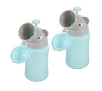 POPETPOP 2piezas Urinario Infantil para Coche Botella para Orinar Portátil Inodoro de Emergencia Taza para Pequeños Entrenamiento Ir al Baño Viajes