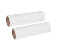 POPETPOP 2rollos Papel Adhesivo para Rodillo Quitapelusas de Repuesto Rollo Limpieza para Ropa y Muebles Fuerte Adhesivo