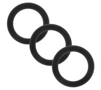 POPETPOP 3 Correas de Transmisión de Goma para Grabadora y Reproductor de CD, Resistentes y No se Deforman, Diámetro 1,8cm, Paquete de 3 Piezas para Máquina de Cinta