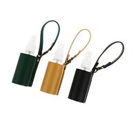 POPETPOP 3 Juegos Caja De Botella Mini Botella Cubierta De Aceite Esencial De Llavero Botellas De Perfume Pequeñas Botellas De Spray Abdominales Cuidado Viajar Estuche De Silicona