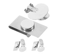 POPETPOP 3 pares Clip de Corbata Magnético Invisible de Acero Inoxidable Pasadores Antirrugas para Hombre Fijador Profesional para Negocio y Boda