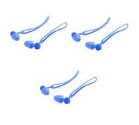 POPETPOP 3 Pares para los accesorios de natacion para aire ronquidos soga ruidiculos natación tapón de para los tapón para los a prueba de agua Blue