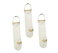 POPETPOP 3 Piezas Bolsas Reutilizables de Malla para de Unidades Diseño Transpirable y Colgante Resistentes y Fáciles de Lavar para Cocina y Viaje Colores Aleatorios Color Color Aleatorio