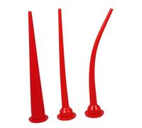 POPETPOP 3 piezas boquillas de calafateo largas para aplicación precisa de sellador y accesorios aplicadores para zonas difíciles de acceso adecuadas para varios usos DIY