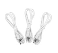 POPETPOP 3 Piezas Cable Cargador USB de Carga Rápida Tipo C Conector Dc 2.5mm, Material de Goma y Cobre, Compatible para Masajeadores y Dispositivos de Belleza