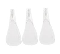 POPETPOP 3 piezas Compresas Reutilizables de Algodón para Mujer Lavables con Broche Seguro Antideslizante Hipoalergénicas para Menstruación Cómoda y Protección contra Fugas