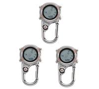 POPETPOP 3 Piezas Digital Multifuncional con Mosquetón para Actividades de Clip