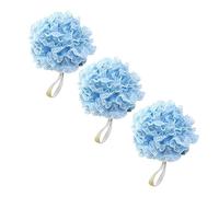 POPETPOP 3 Piezas Esponja De Malla De Encaje Esponja De Ducha Para Hombre Depurador De Ducha Corporal Puff De Baño Malla De Ducha Niño Pequeño Cordón Red De Educación Física Flor De Baño