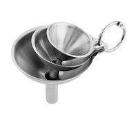 POPETPOP 3 piezas Inoxidable para Transferencia de Aceite y Vino Prácticos Filtros de para Cocina para Rellenar Botellas y Contenedores Sin Derrames