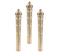 POPETPOP 3 Piezas Juguete de Modelo de Barco Clásico Cañón de Cobre Dorado, Diseño de Alta Fidelidad y Versatilidad para Decoración Vintage en Oficina o Hogar