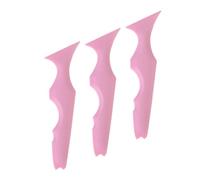 POPETPOP 3 piezas Plantillas Maquillaje Ojos para Delineador y Cejas Herramienta Auxiliar Reutilizable de Silicona para Principiantes Guía Práctica Fácil y Duradera para Sombras y Eyeliner