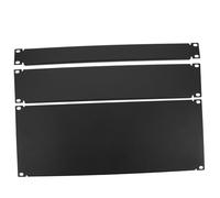 POPETPOP 3 Piezas Tapa Ciega para Armarios De Equipos Cubiertas Protectoras Metálicas para Armarios De Equipos Protección para De Cubierta Tornillos