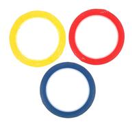 POPETPOP 3 rollos Cinta Adhesiva para Violín de Rojo Amarillo Azul de Pegatinas Guía para Posición Diapasón Fácil de Colocar para Principiantes