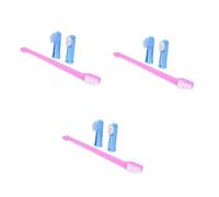 POPETPOP 3 Uds Cepillo De Dientes Para Mascotas Cepillos Para Los Dedos Cepillo De Dientes Para Perros Cepillos De Higiene Dental Para Mascotas El Cepillo Sanitario Para Perros Cepillo De