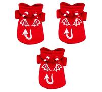 POPETPOP 3 Uds Sudadera Cálida Ropa para Perros Trajes De Fantasma Sudadera con Trajes Ropa para Perros