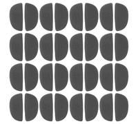 POPETPOP 30 Pares Almohadillas Nasales Antideslizantes de Esponja para Gafas Infantiles Gris, Kit Repuesto para Nariz, Compatibles Marcos, Cuidado y Estabilidad en Uso Diario