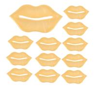 POPETPOP 30 piezas Hidratante Máscaras Labiales de Hidrogel Exfoliantes Anti-desecación Cuidado Labial Paquete Compacto para Labios Secos Agrietados