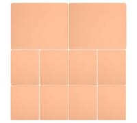 POPETPOP 30 Piezas Piel para Práctica del Tatuaje de Silicona Flexible y Realista, Doble Cara, 5,7x7,1 Pulgadas, Adecuado para Entrenamiento Técnico en Estudio en Casa