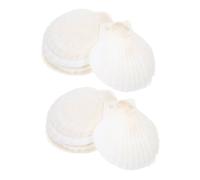 POPETPOP 35 Piezas Blancas de Manualidades DIY Decoración Centro de Mesa Temática Náutica para Fiestas de Playa y Hogar