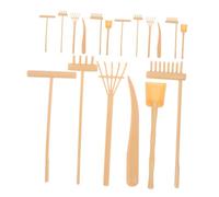 POPETPOP 3juego Rastrillo De Mesa De Arena Zen De Mini Herramientas para Jardín Incluye Rastrillo Pequeño para Areneros De Jardín y Escenarios De Escritorio