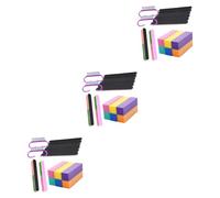 POPETPOP 3juegos De Manicura Limas Pulidores y Cepillo Mini Para Uñas Para Manicura y Pedicura Salón