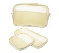 POPETPOP 3piezas Bolsa De Maquillaje Portátil Organizador De para Cosméticos Bolsa De Almacenamiento Asortida para Artículos De Tocador y Accesorios para y