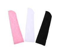 POPETPOP 3piezas Bolsos Forma Abanico De Encaje Vintage Hechos Mano para Fiestas y Bodas Fundas Protectoras Portátiles para Abanicos Plegables Elegantes Pouches para Eventos Sociales