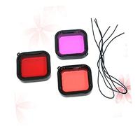 POPETPOP 3piezas Filtros De Carcasa para Cubierta De Lente Protectora De Buceo Filtro Protector para Snorkel