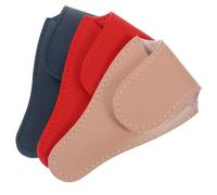 POPETPOP 3piezas Funda Protectora Para Tijeras De Cutícula y Pedicura De Funda Resistente De Pu Para Cuidado y Protección De Herramientas De Uñas
