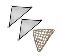 POPETPOP 3piezas Hamaca Colgante para Lagartijas Juego De Alfombrilla De Hierba Hábitat Decorativo para Reptiles