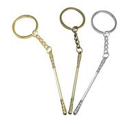 POPETPOP 3piezas Llaveros De Metal Adornos Colgantes Para Bolsos y Mochilas Infantiles Accesorios De Moda Para Llaves De Coche
