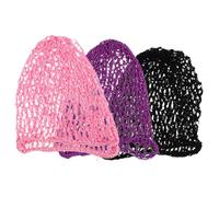 POPETPOP 3piezas Redecilla Pelo Tejida Mano Redes para Tejer y Cubiertas para Moños para Dormir o Mantener un Peinado Impecable Gorro Vintage
