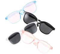 POPETPOP 4 Gafas de Sol para Perros Pequeños y Gatos - Accesorios Fotográficos para Fiestas - Lentes Ultraligeros Protección UV - Colores - para Sesiones de Fotos y Paseos al Aire