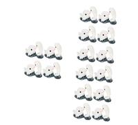 POPETPOP 4 Juegos Paisajismo del Acuario Ranas Medusa Decoración del Acuario Figuritas Lagarto Peces Brillantes Artificiales Reptil Coral Pequeña Estatua De Delfín Resina 8 Uds * 4