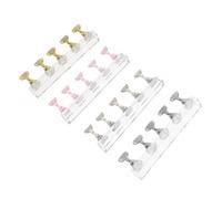 POPETPOP 4 Juegos Soporte para Práctica de Uñas Magnético para Manicura de Uñas Postizas DIY Casa o Salón de Belleza