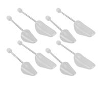 POPETPOP 4 Pares Moldeadores de Zapatos Unisex de Plástico con Resorte Soporte Flexible para Forma y Prevenir Arrugas Zapatillas y Botas Diseño Compacto y Portátil para Hombres y Mujeres