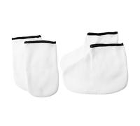 POPETPOP 4 Pares Para Manos y Pies Cubre Calcetines De Parafina Botas De Spa Para Pies Revestimientos De Cera De Parafina Aislamiento Tejido De Punto Máscara De Pie