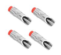 POPETPOP 4 Piezas Bebedero Automático para Lechones Acero Inoxidable Resistente Sistema con Filtro y Conector para Tanque de Agua Diseño Fácil de Limpiar y de Agua para