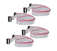 POPETPOP 4 piezas Cable Plano Flexible Gris Conector para Cámaras y Monitores LCD